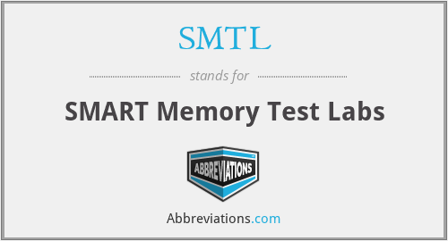 SMTL - SMART Memory Test Labs