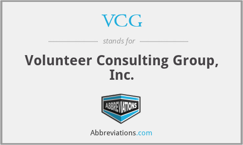 VCG - Volunteer Consulting Group, Inc.