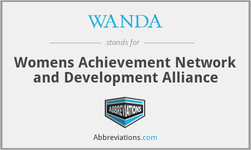 WANDA - Womens Achievement Network and Development Alliance