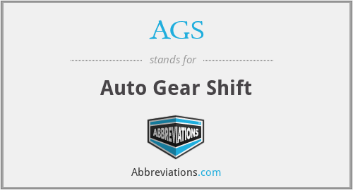 AGS - Auto Gear Shift