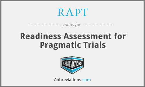 RAPT - Readiness Assessment for Pragmatic Trials