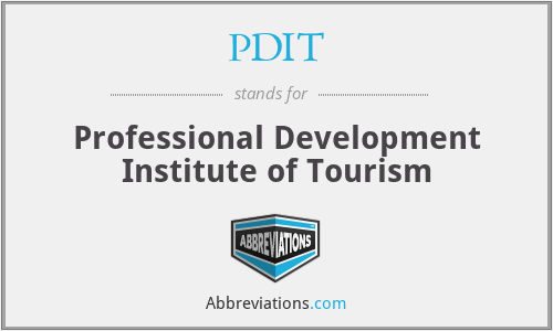 PDIT - Professional Development Institute of Tourism
