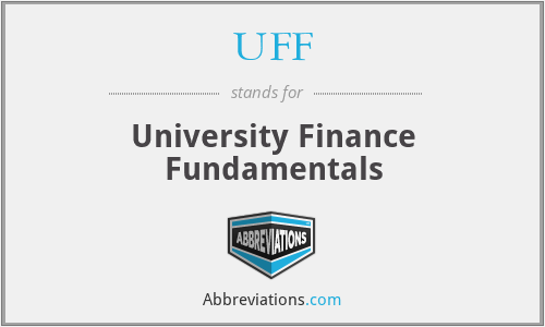 UFF - University Finance Fundamentals