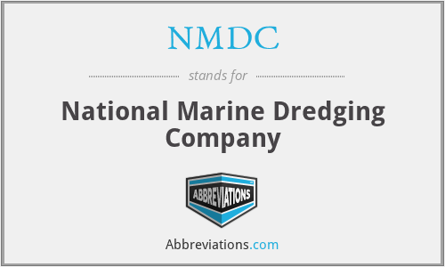 NMDC - National Marine Dredging Company