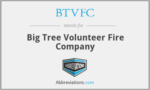 BTVFC - Big Tree Volunteer Fire Company