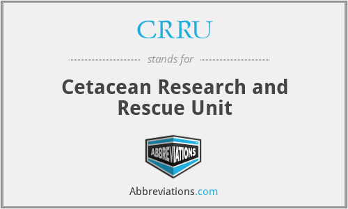 CRRU - Cetacean Research and Rescue Unit