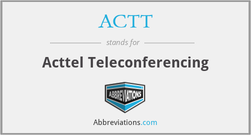 ACTT - Acttel Teleconferencing
