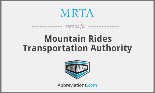 MRTA - Mountain Rides Transportation Authority