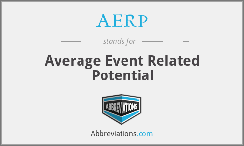 AERP - Average Event Related Potential
