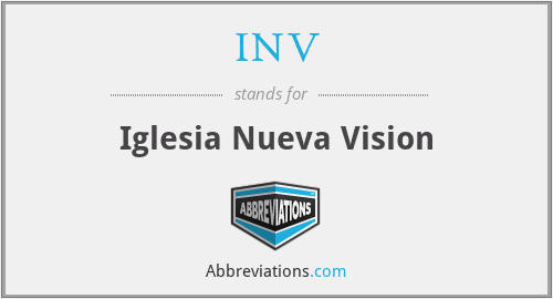 INV - Iglesia Nueva Vision