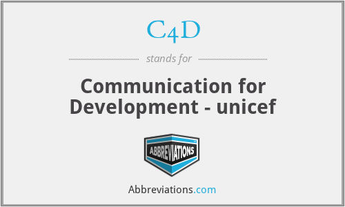 C4D - Communication for Development - unicef