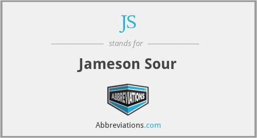 JS - Jameson Sour