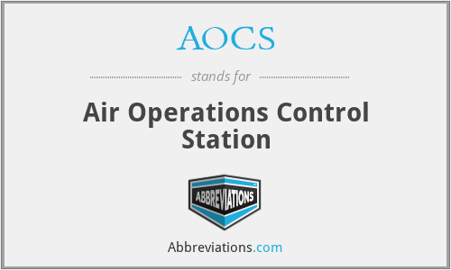 AOCS - Air Operations Control Station