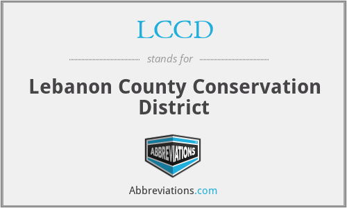 LCCD - Lebanon County Conservation District