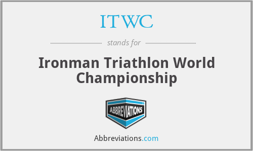 ITWC - Ironman Triathlon World Championship