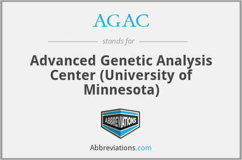 AGAC - Advanced Genetic Analysis Center (University of Minnesota)