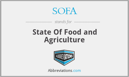 SOFA - State Of Food and Agriculture