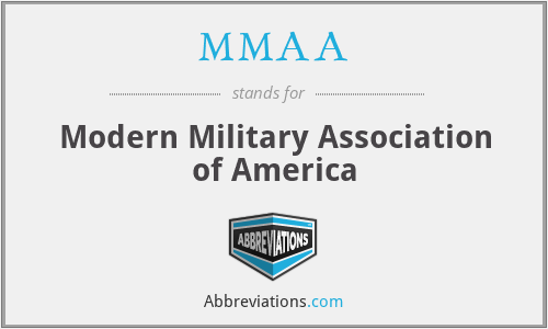 MMAA - Modern Military Association of America