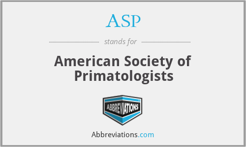 ASP - American Society of Primatologists
