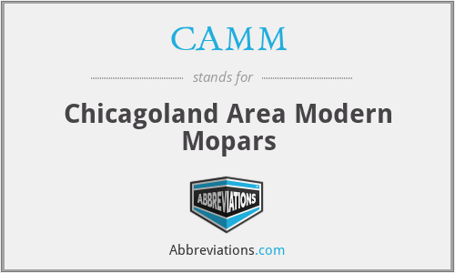 CAMM - Chicagoland Area Modern Mopars