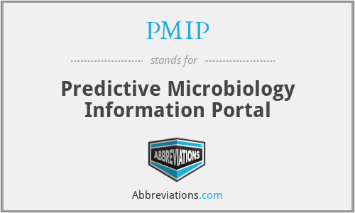 PMIP - Predictive Microbiology Information Portal