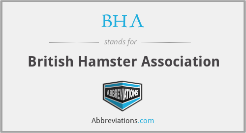 BHA - British Hamster Association