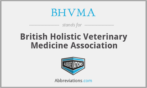 BHVMA - British Holistic Veterinary Medicine Association