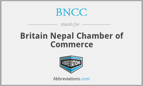 BNCC - Britain Nepal Chamber of Commerce
