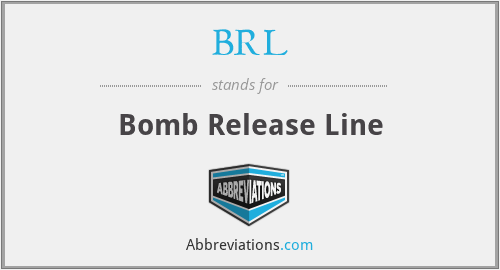 BRL - Bomb Release Line