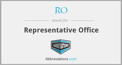 RO - Representative Office