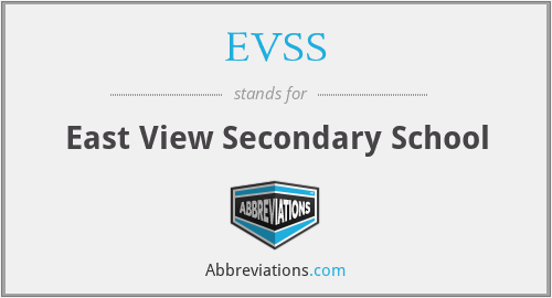 EVSS - East View Secondary School