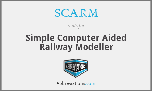 SCARM - Simple Computer Aided Railway Modeller