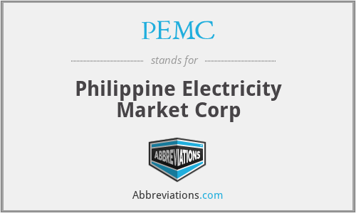 PEMC - Philippine Electricity Market Corp