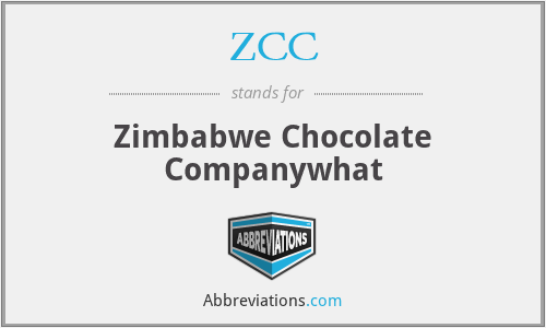 ZCC - Zimbabwe Chocolate Companywhat