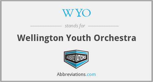 WYO - Wellington Youth Orchestra