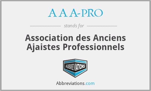 AAA-PRO - Association des Anciens Ajaistes Professionnels
