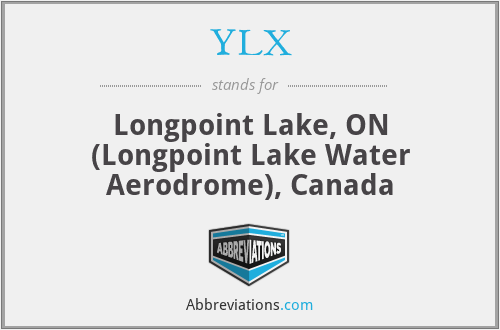YLX - Longpoint Lake, ON (Longpoint Lake Water Aerodrome), Canada