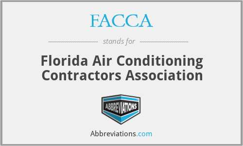 FACCA - Florida Air Conditioning Contractors Association