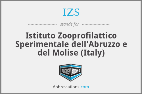 IZS - Istituto Zooprofilattico Sperimentale dell'Abruzzo e del Molise (Italy)