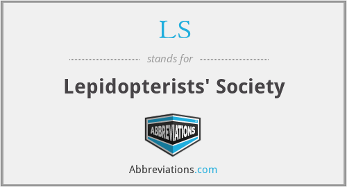 LS - Lepidopterists' Society