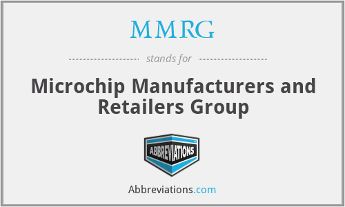 MMRG - Microchip Manufacturers and Retailers Group