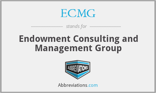 ECMG - Endowment Consulting and Management Group