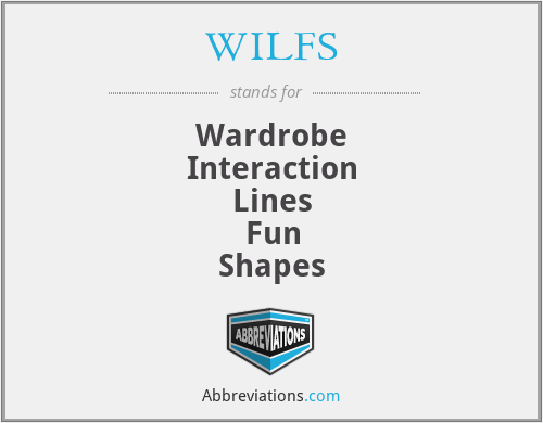 WILFS - Wardrobe
Interaction
Lines
Fun
Shapes