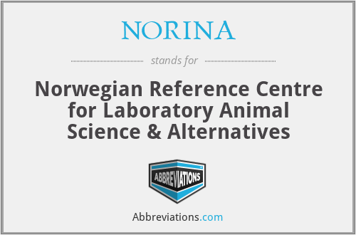 NORINA - Norwegian Reference Centre for Laboratory Animal Science & Alternatives