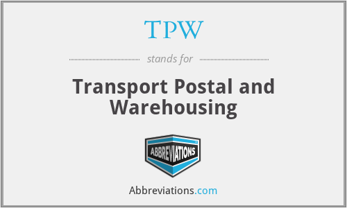 TPW - Transport Postal and Warehousing