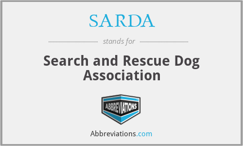 SARDA - Search and Rescue Dog Association