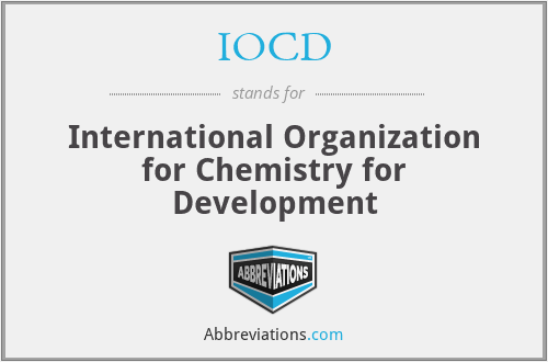IOCD - International Organization for Chemistry for Development