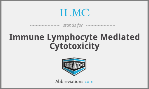 ILMC - Immune Lymphocyte Mediated Cytotoxicity