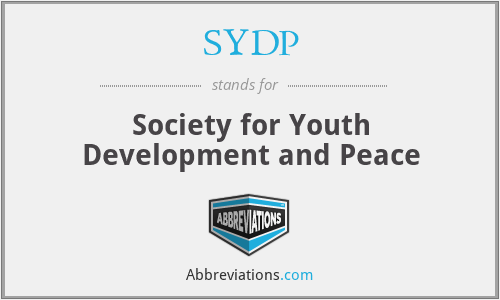 SYDP - Society for Youth Development and Peace