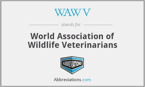 WAWV - World Association of Wildlife Veterinarians